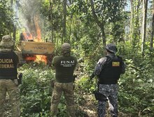 PF faz operação em terra indígena em Mato Grosso
