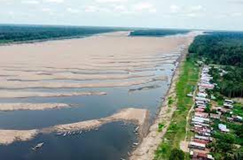 Seca prolongada atinge quase todo o Amazonas