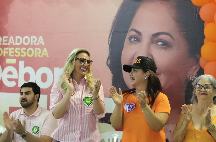 A ‘leveza’ das mulheres para a Professora Débora; centenas declaram apoio, entre elas a primeira-dama de Cuiabá