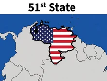 Trump faz publicação retratando a Venezuela como 51° estado dos EUA