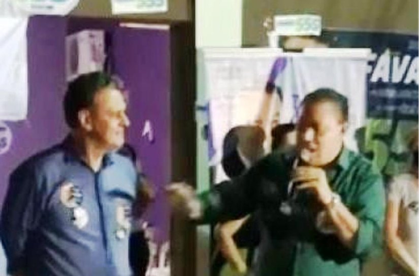 Veja Foto: Toninho de Souza cai de vez na esparrela e apoia candidatura ao Senado de Fávaro, do PSD; PSDB pede expulsão