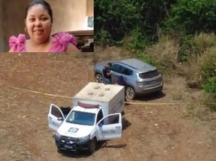 Professora sequestrada é encontrada morta dentro do carro em mata de São José do Rio Claro