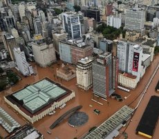 Em meio a temor de nova cheia histórica, nível do Guaíba sobe a 4,71 metros
