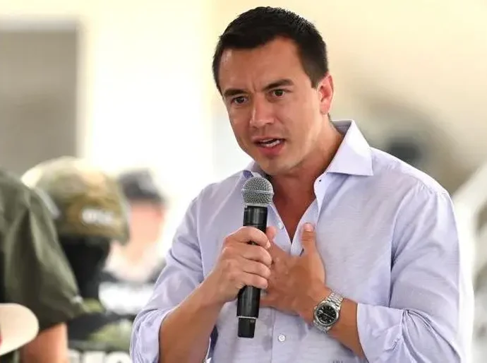 Daniel Noboa é reeleito presidente do Equador, e candidata opositora diz que houve fraude