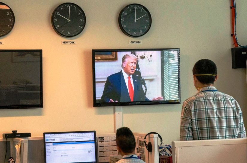 Trump pede à ONU que faça a China “prestar contas” pela propagação do coronavírus