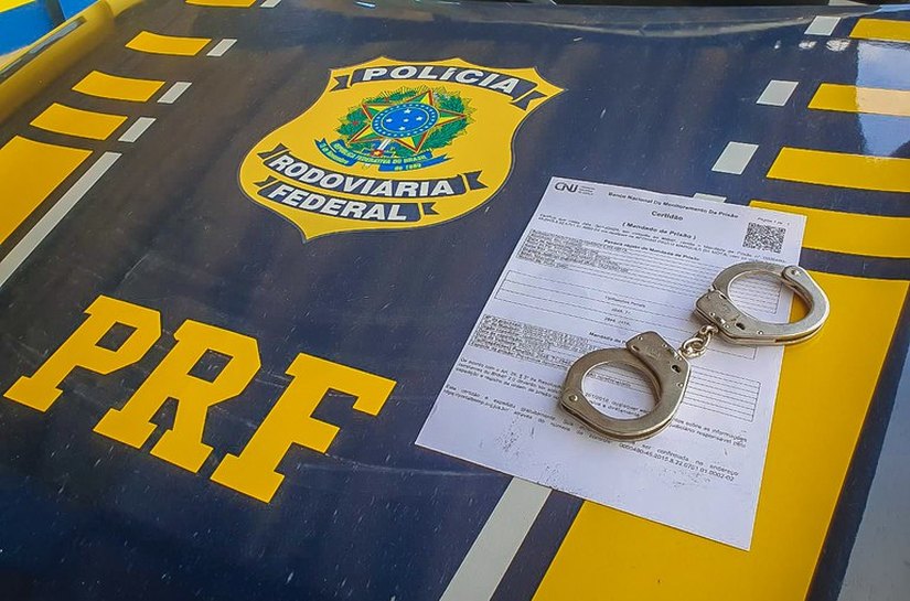 PRF prende foragido da justiça durante fiscalização em Rondonópolis,MT