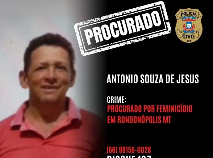 Polícia 'caça' feminicida que matou companheira a golpes de picareta, em Rondonópolis, MT