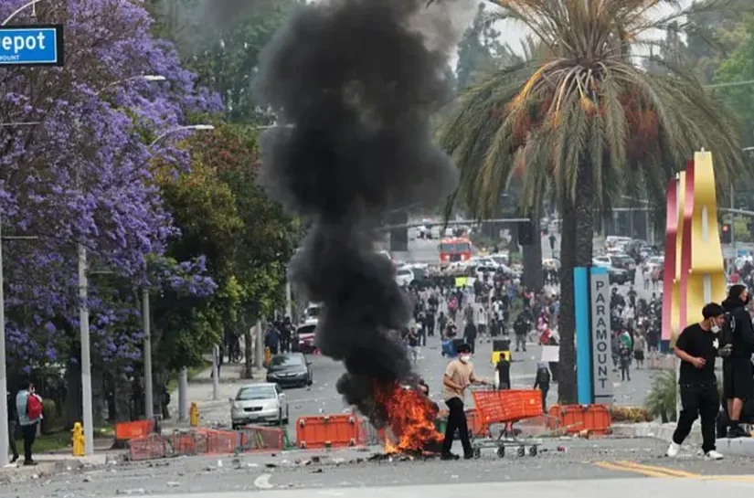 Como Los Angeles explodiu após rumor de batida contra imigrantes em loja de construção