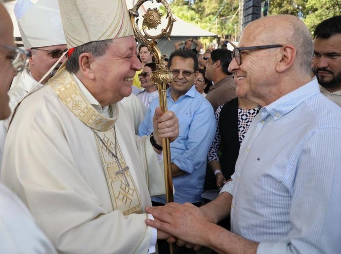 'Beatificação do padre Nazareno torna região Oeste de MT referência religiosa no país”, afirma governador