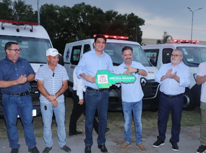 VG terá seis ambulâncias avaliadas em R$ 2 milhões para fortalecer a saúde pública do município