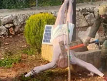 A punição de Israel contra soldados que vandalizaram estátua de Jesus no Líbano