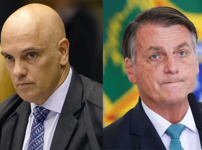 'Quem comanda o Brasil é Alexandre de Moraes', diz Bolsonaro