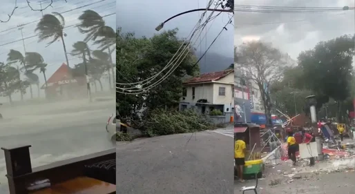 Ventos fortes causam cinco mortes em São Paulo e Rio de Janeiro