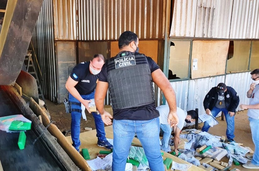 Polícia Civil incinera 290 quilos de entorpecentes apreendidos