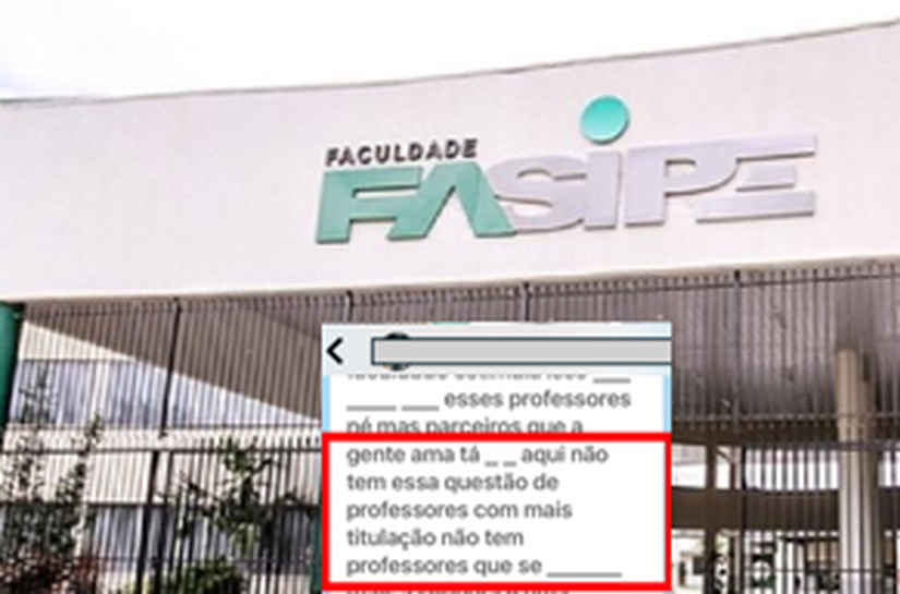 Faculdade Fasipe ignora titulação acadêmica para contratar professores