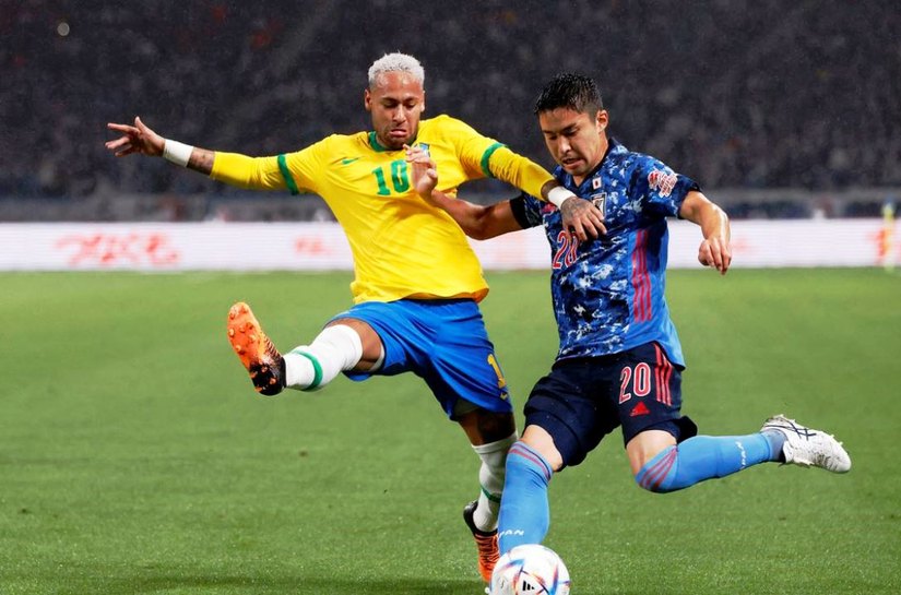Brasil vence Japão em amistoso preparatório para a Copa do Catar