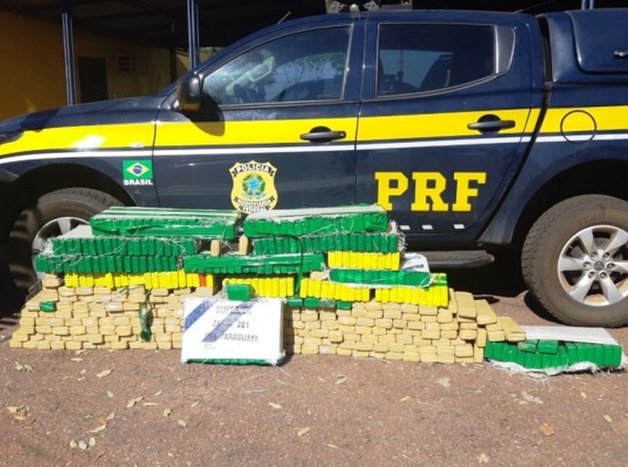 PRF em Rondonópolis/MT realiza terceira apreensão de drogas em menos de 24h