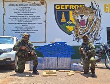 Forças de segurança apreendem mais de 200 kg de cocaína e geram prejuízo de R$ 5 milhões às facções criminosas