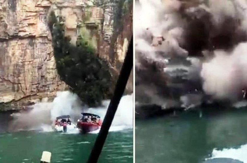 Polícia identifica nove dos 10 mortos em desabamento de rocha em Capitólio