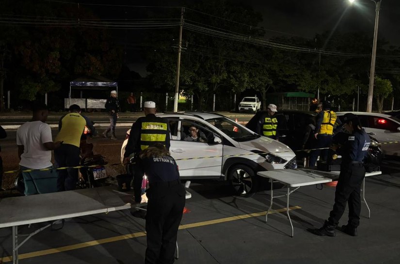 Operação Lei Seca prende 12 condutores e remove 45 veículos em Cuiabá