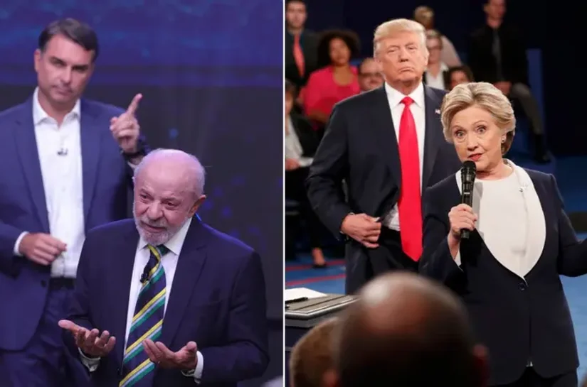 Como Flávio Bolsonaro aplicou o 'manual Trump' contra Lula no debate da Band
