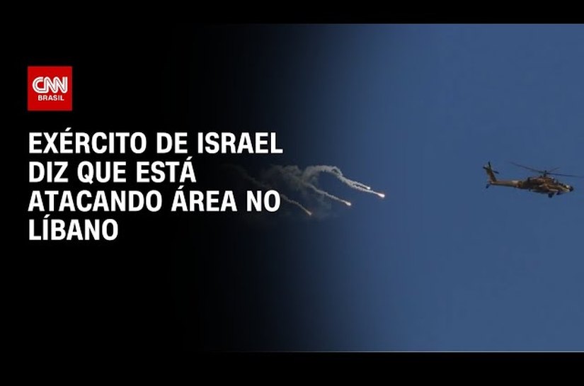 Helicópteros de Israel atacam território do Líbano em meio a conflito com Hamas