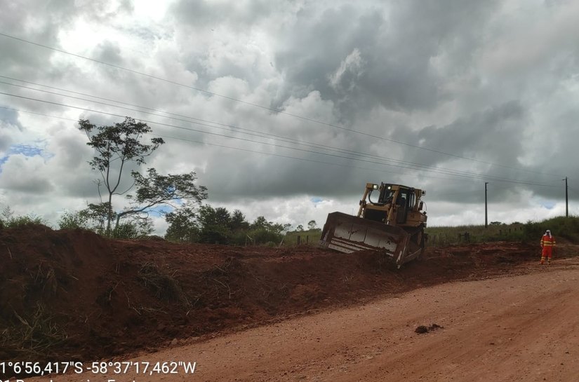 Governo inicia obras para asfaltar primeiro trecho da MT-170, antiga BR-174