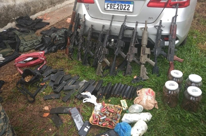 25 suspeitos de roubos a bancos são mortos durante troca de tiros com PM, PRF e Bope em Varginha, MG