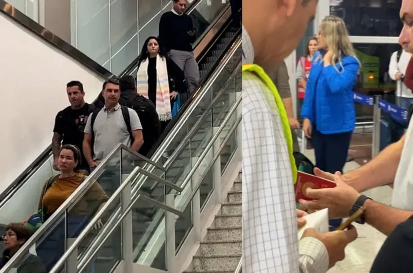 A viagem de Flávio Bolsonaro aos EUA em busca de Trump: classe executiva, steak de carne, fotos e sorvete