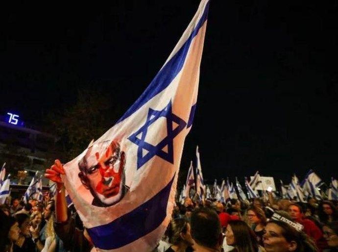 O megaprotesto contra Netanyahu que revela a forte divisão política em Israel