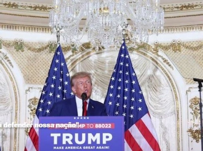 Trump: 'O único crime que cometi foi defender nosso país daqueles que tentam destruí-lo'
