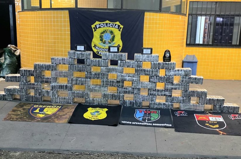Forças de segurança apreendem 510 quilos de cocaína e causam prejuízo de R$ 15 milhões às facções criminosas