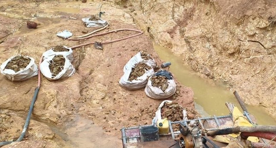 Polícia Militar prende homem e fecha garimpo ilegal em Novo Mundo,MT