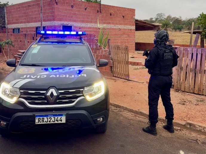 Operação Carbono cumpre oito mandados judiciais contra autores de homicídio brutal