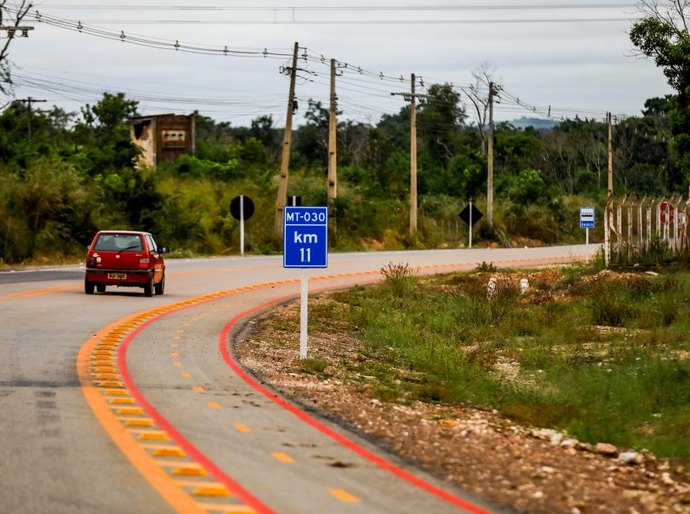 Governo de MT inaugura ligação da Grande Morada da Serra até Ponte de Ferro e Coxipó do Ouro em Cuiabá