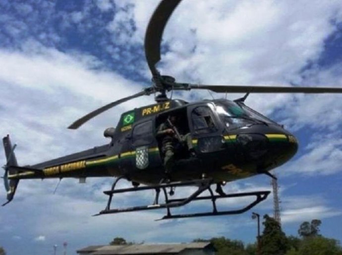 Helicóptero da Força Nacional cai no Pantanal em ação contra queimadas