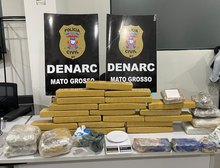 Polícia Civil localiza depósito de entorpecentes em área de mata em Várzea Grande