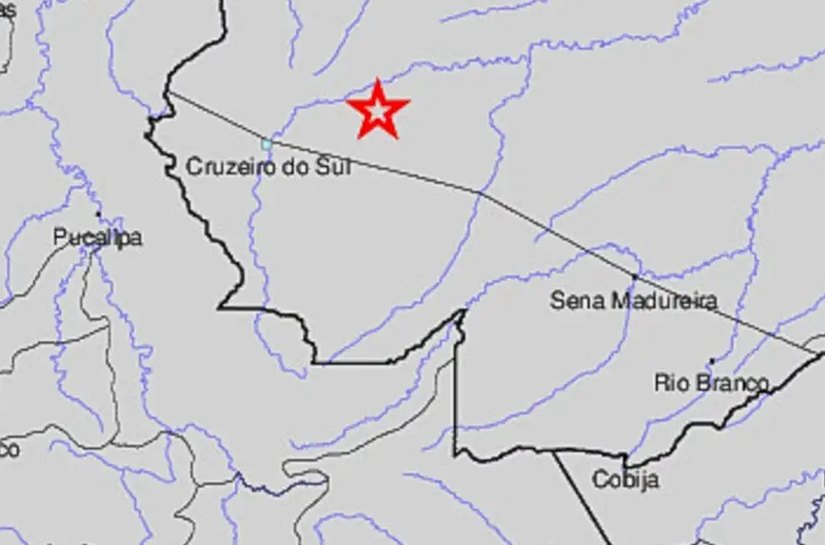 Região Norte registra maior tremor de terra da história do Brasil