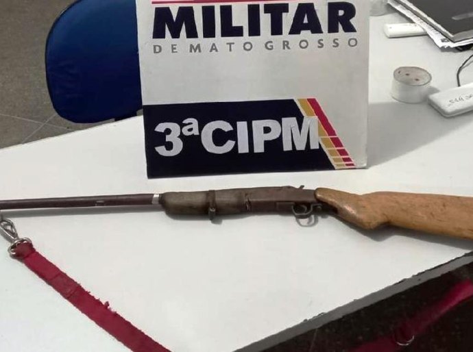 PM encontra criança atingida por espingarda e apreende arma em comunidade rural
