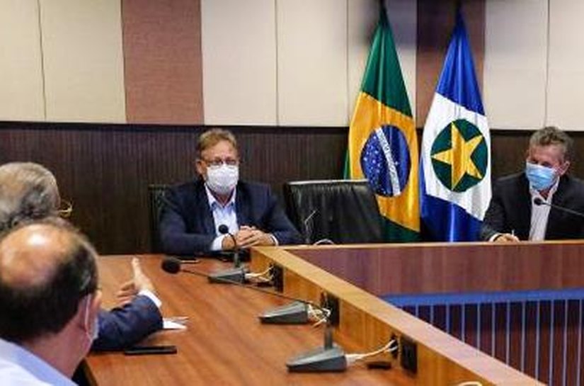 Governo e prefeitura de Várzea Grande alinham ações para frear avanço do coronavírus