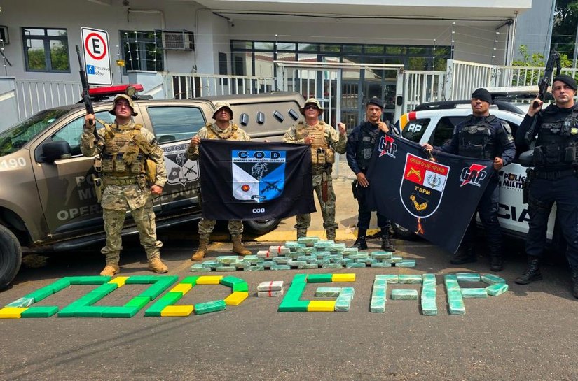 Polícias Militares de Mato Grosso e Goiás apreendem 95 quilos de drogas e causam R$ 15 milhões de prejuízo ao crime