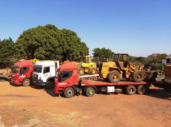 Maquinário apreendido em operação contra desmatamento reforça combate a incêndios no Pantanal