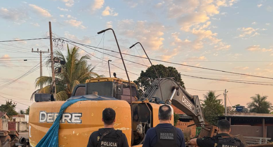 PF, RFB e MPF combatem extração ilegal de ouro em terra indígena