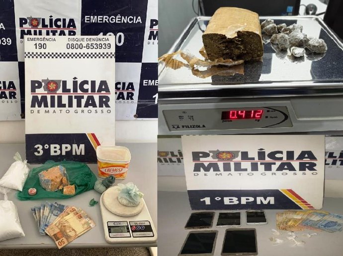 Bocas de fumo são fechadas na capital e cidades do interior; dez foram presos