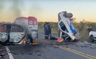 Tragédia na MT-010: colisão entre dois carros deixa quatro mortos e vítimas ficam presas às ferragens em Rosário Oeste,MT