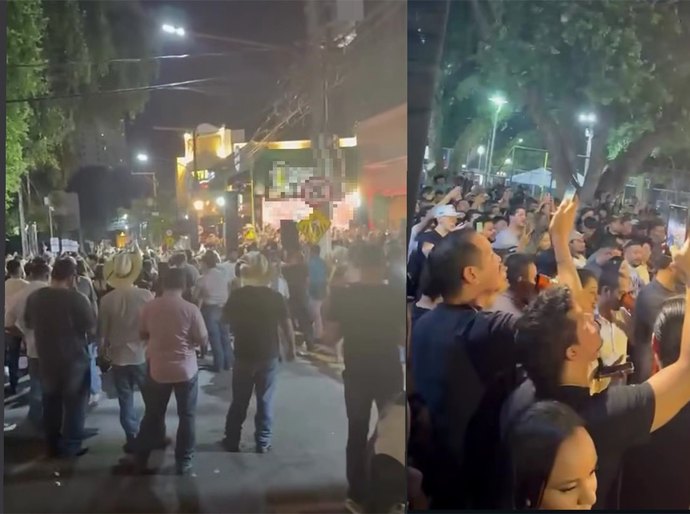 Fiscalização da Prefeitura de Cuiabá encerra show irregular na Praça Popular