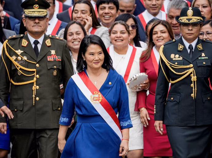 Keiko Fujimori anuncia que as Forças Armadas se unirão à luta contra o crime no Peru