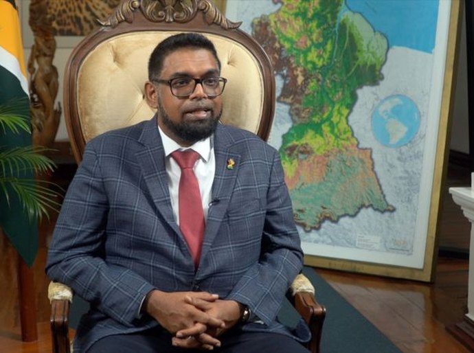 Presidente da Guiana não descarta base americana no país para defender Essequibo: 'Faremos o que for necessário'