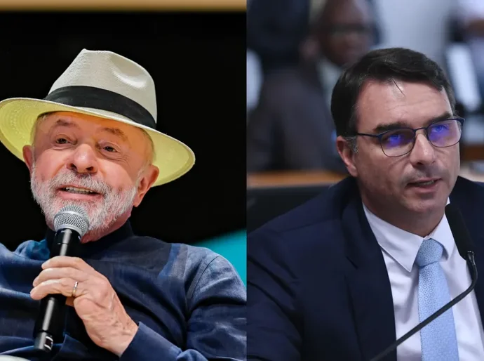 Datafolha, 1º turno: Lula, 38%; Flávio Bolsonaro, 33%; Cury, 8%; Caiado, 4%; Renan, 3%; Zema, 2%