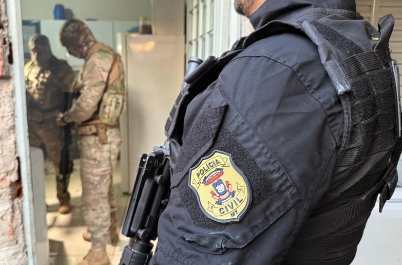 Polícia Civil cumpre 70 mandados contra facção criminosa ligado ao tráfico de drogas em Primavera do Leste, MT